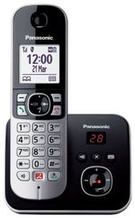 Panasonic-KX-TG6861-Telefono-DECT-Identificatore-di-chiamata-Nero-Grigio