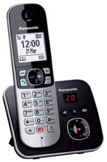 Panasonic-KX-TG6861-Telefono-DECT-Identificatore-di-chiamata-Nero-Grigio