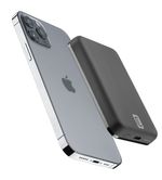 Cellularline-Wireless-power-bank-MAG-5000-Caricabatterie-portatile-compatibile-con-MagSafe-Nero