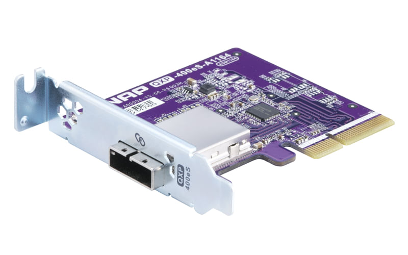 QNAP-NAS-ACC----1-port-SFF-8088-SATA-host-bus-adapter-4-x-SATA-6Gb-s--PCIe-3.0-x2-for-TL-SATA-JBOD