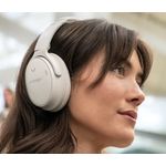 Bose QuietComfort 45 Auricolare Con cavo e senza cavo A Padiglione Musica e Chiamate USB tipo-C Bluetooth Bianco