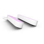 Philips-Hue-White-and-Color-ambiance-Play-Kit-Base-con-alimentatore-2-pezzi-Bianco