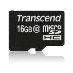 Transcend TS16GUSDC10 memoria flash 16 GB MicroSDHC NAND Classe 10