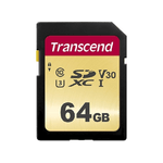 Transcend 64GB, UHS-I, SD SDXC Classe 10