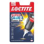 Loctite Superglue-3 Control Power Gel 3gr - Adesivo istantaneo flessibile ed extra forte - Resistente agli urti. Torsion