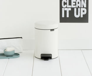 Brabantia-112126-bidone-per-la-spazzatura-3-L-Rotondo-Bianco