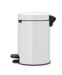 Brabantia-112126-bidone-per-la-spazzatura-3-L-Rotondo-Bianco