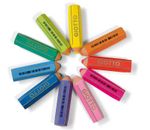 Giotto-Happy-Gomma-gomma-per-cancellare-Blu-Corallo-Fucsia-Verde-Lilla-Lime-Arancione-Rosa-Turchese-Giallo-40-pz