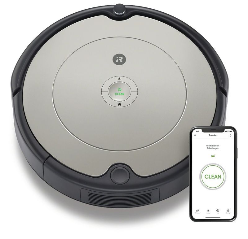 iRobot-Roomba-698-aspirapolvere-robot-06-L-Senza-sacchetto-Nero-Grigio