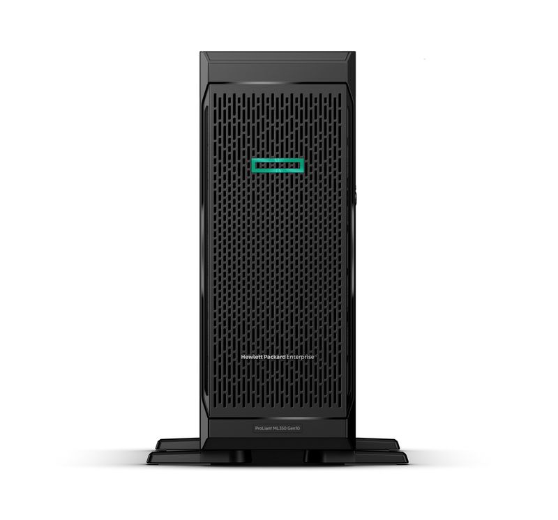 HPE-ProLiant-ML350-Gen10-server-Tower--4U--Intel®-Xeon®-Silver-4210R-24-GHz-16-GB-DDR4-SDRAM-800-W