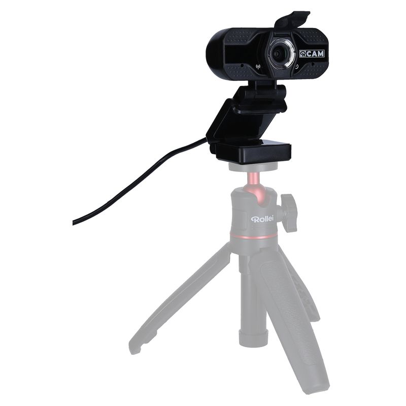 Rollei-R-Cam-100-webcam-2-MP-1920-x-1080-Pixel-USB-2.0-Nero