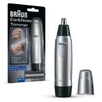 Braun Exact Series EN 10 rasoio di precisione Nero, Argento