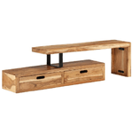 vidaXL Supporto TV in Legno Massello di Acacia