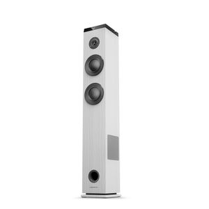 Energy Sistem Sound Tower 5 G2 - 65W - Bluetooth - TWS - USB/MicroSD MP3 - Radio FM - Colore Bianco