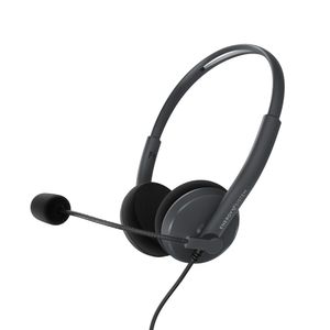 Energy Sistem Office Headphones 2 - Compatibile con PC/Mac/Smartphone - Spina da 3,5 mm - Microfono con braccio retratti