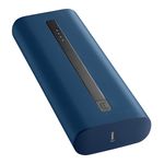 Cellular Line Power Bank Thunder 20000 Caricabatterie Portatile Extra Compatto Blu