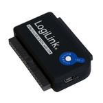 USB-2.0-zu-IDE---SATA-Adapter-a€¢-Anschluss-Computer--USB--Typ-A--Stecker-a€¢-Anschluss-1--35--HDD---40-pin-Buchse-a€¢-