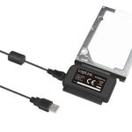 USB-2.0-zu-IDE---SATA-Adapter-a€¢-Anschluss-Computer--USB--Typ-A--Stecker-a€¢-Anschluss-1--35--HDD---40-pin-Buchse-a€¢-