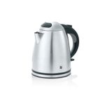 WMF Stelio 72110007 bollitore elettrico 1,2 L 2400 W Nero, Acciaio inox