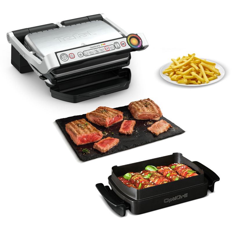 a€¢-Leistung--2000W-a€¢-GrillflA¤che--600cmA²-a€¢-7-Grillprogramme-a€¢-Grillplatten--antihaftbeschichtet-abnehmbar-spA