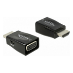 DeLOCK 65902 adattatore per inversione del genere dei cavi HDMI A VGA Nero