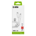 SBS-TECABLETISSUETCCG-cavo-USB-15-m-USB-2.0-USB-C-Bianco