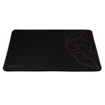 Krom Knout Speed â€‹â€‹Gaming Park - Surface Microfibra - Sliding ottimale - base di gomma - 32x27x0.3 cm - colore nero