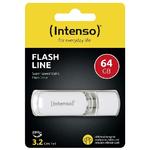 Intenso-Flash-Line-unita-flash-USB-64-GB-USB-tipo-C-3.2-Gen-1--3.1-Gen-1--Bianco