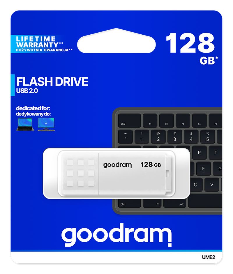Goodram-UME2-unita-flash-USB-128-GB-USB-tipo-A-2.0-Bianco