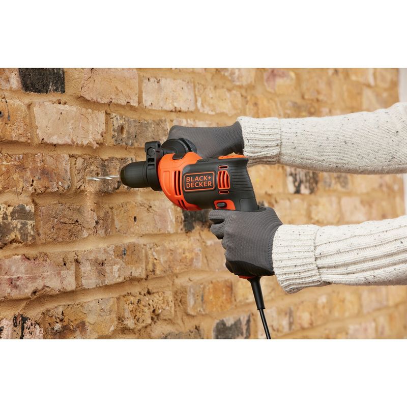 Black---Decker-BEH710-QS-trapano-2800-Giri-min-Nero-Arancione