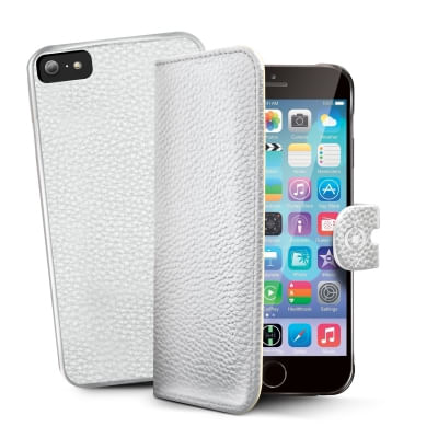 Celly-Ambo-Custodia-a-Portafoglio-Per-iPhone-6-6S-Bianco