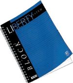 Pigna-Blocchi-Liberty-A4-quaderno-per-scrivere-Blu