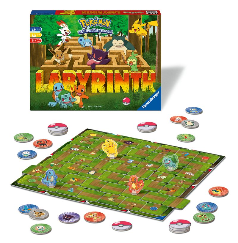 Ravensburger-Pokemon-Labyrinth-Gioco-da-tavolo-Famiglia