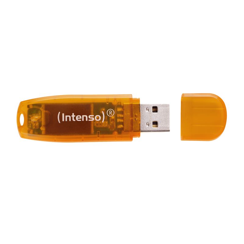 Intenso-Rainbow-Line-unita-flash-USB-64-GB-USB-tipo-A-2.0-Arancione