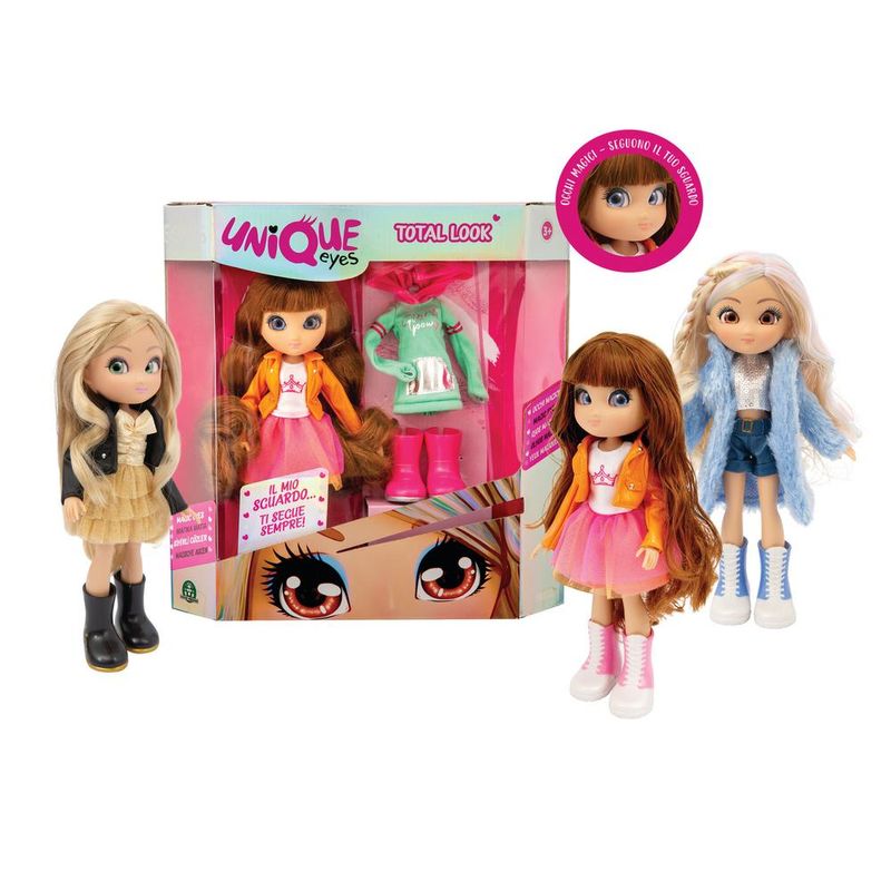 Magic-Eyes-Bambola-articolata-alta-25cm-con-occhi-grandi-magici-e-profondi-segue-il-tuo-sguardo-Amy-Sofia-e-Rebecca-Fashion-Doll-con-extra-outfit