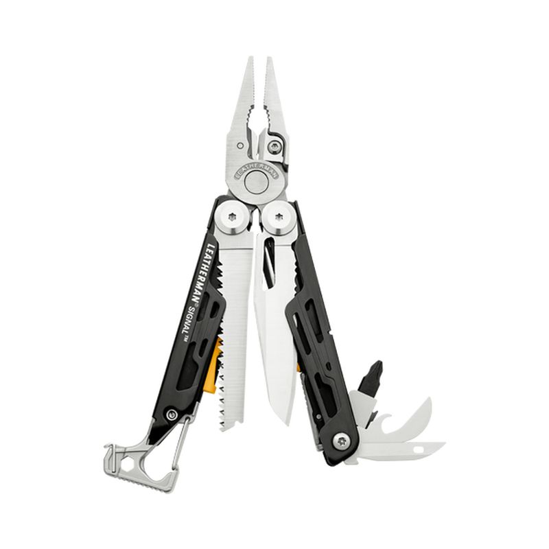 Leatherman-Signal-pinza-multiuso-Tascabile-19-strumenti-Nero-Argento