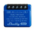 Shelly 1 Mini Gen3 Interruttore intelligente 1P Blu