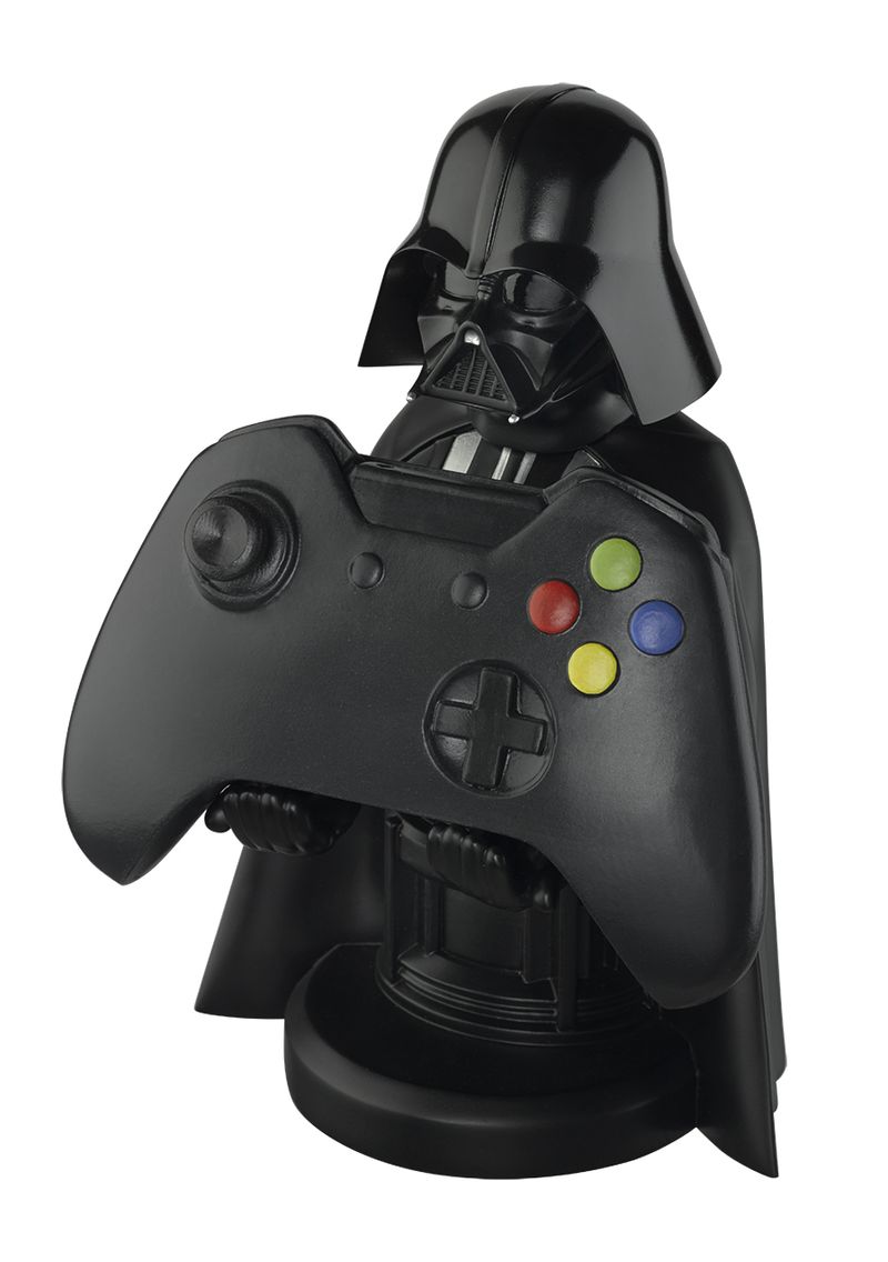 Exquisite-Gaming-Cable-Guys-Star-Wars-Darth-Vader-Supporto-passivo-Controller-per-videogiochi-Telefono-cellulare-smartphone-Nero