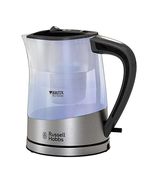 Russell-Hobbs-Purity-bollitore-elettrico-1-L-2200-W-Nero-Argento-Trasparente