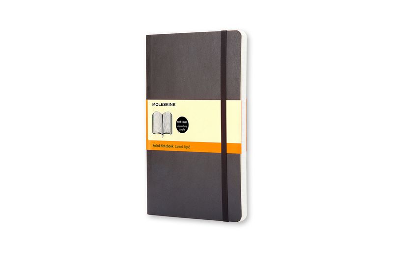 Moleskine-QP616-quaderno-per-scrivere-A5-192-fogli-Nero