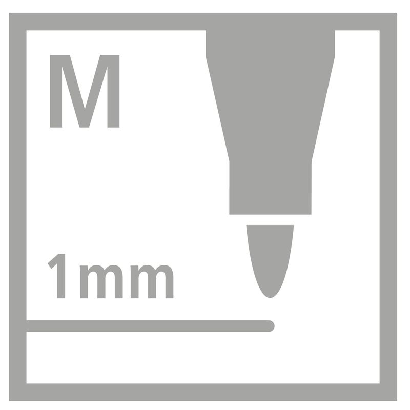 STABILO-20-Pennarelli-pen-68-in-scatola-di-metallo