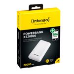 Intenso-XS20000-Powerbank-Zusatzakku-LiPo-20000-mAh-7313552-Polimeri-di-litio--LiPo--Bianco