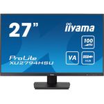 iiyama ProLite XU2794HSU-B6 Monitor PC 68,6 cm (27") 1920 x 1080 Pixel Full HD Nero