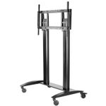 Peerless SR598 carrello e supporto multimediale Nero Pannello piatto Carrello multimediale