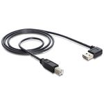 DeLOCK 2m USB 2.0 A - B m/m cavo USB USB A USB B Nero