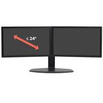 a¢-NEO-Flex-LCDSTAND-BLACK-DUAL-a¢-Neoflex-Standfuss-fA¼r-LCDs-bis-24---schwarz-VESA-100x100-mm---75x75-mm--Montageschnitts