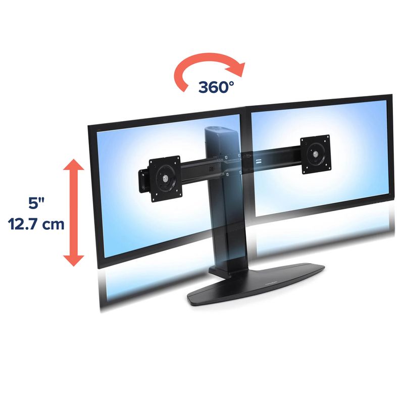 a¢-NEO-Flex-LCDSTAND-BLACK-DUAL-a¢-Neoflex-Standfuss-fA¼r-LCDs-bis-24---schwarz-VESA-100x100-mm---75x75-mm--Montageschnitts