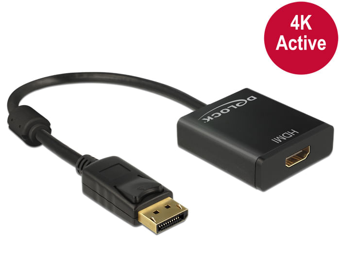 AnschlAA¼sse--Displayport-20-Pin-Stecker->-HDMI-A-19-Pin-Buchse-A¢a¬A¢-Chipsatz--Parade-PS171-A¢a¬A¢-Displayport-1.2-und-High-S