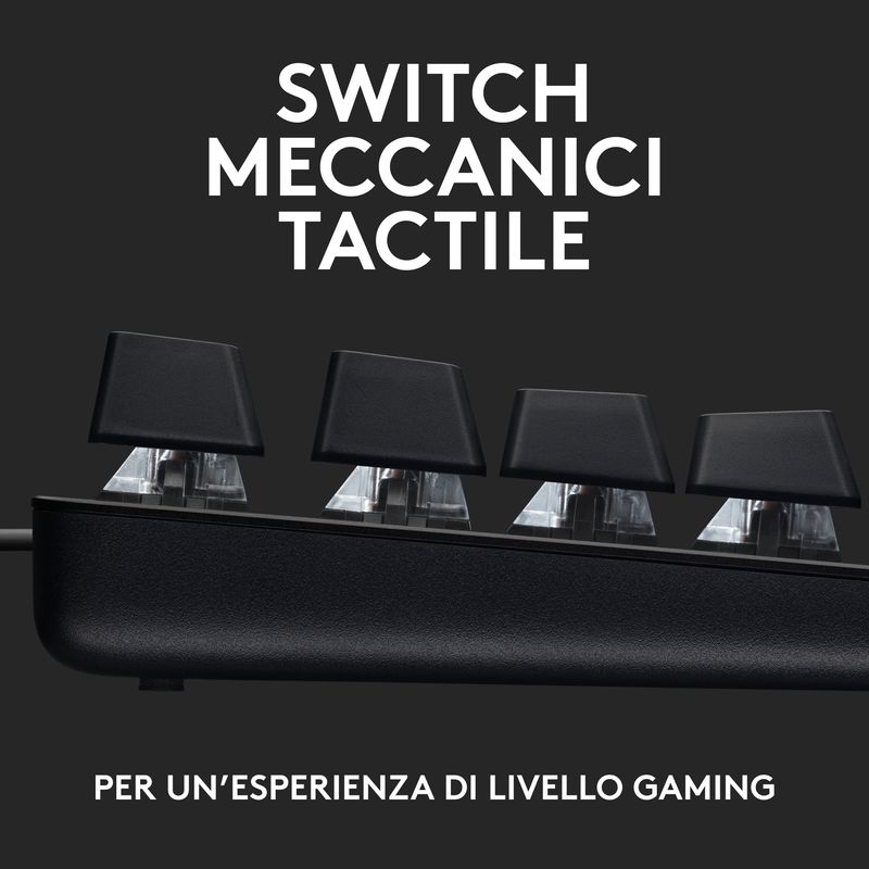 Logitech-G-G413-TKL-SE-tastiera-USB-QWERTY-Italiano-Nero