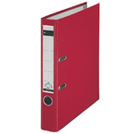 Leitz 180° Plastic Lever Arch File raccoglitore ad anelli A4 Rosso